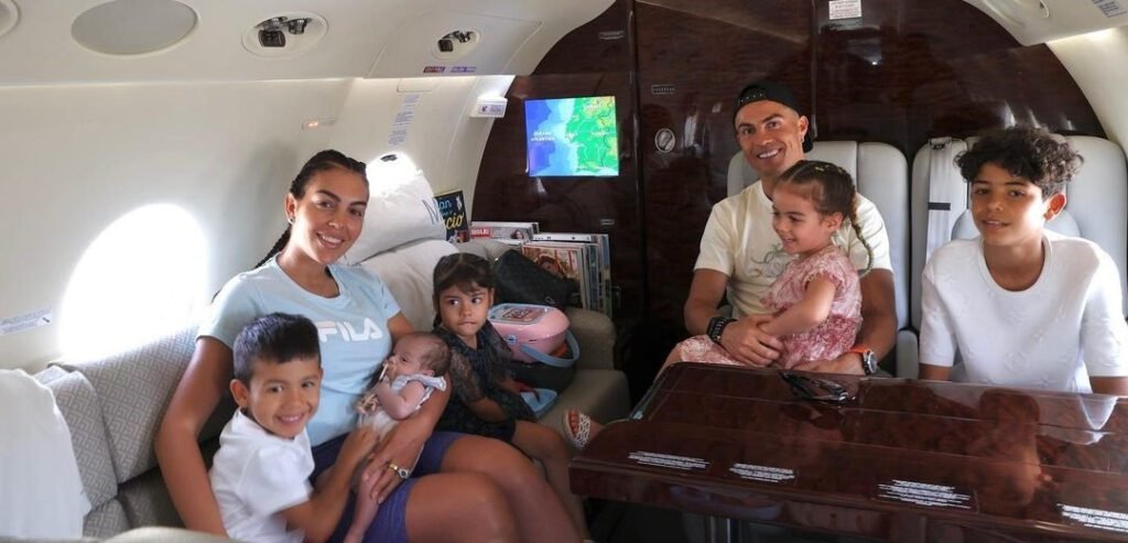 Cristiano y familia Inglaterra