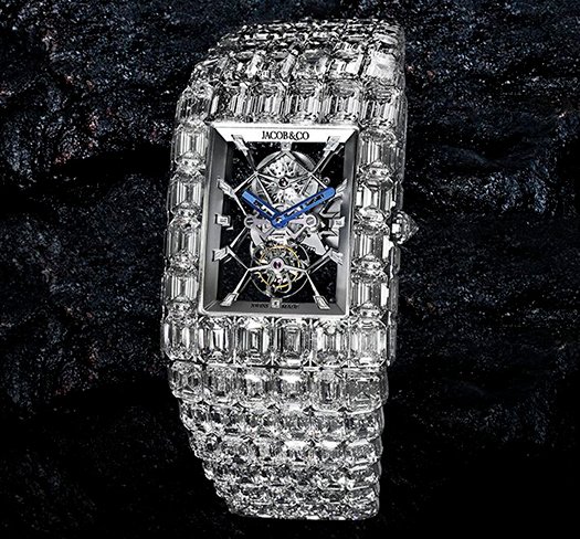 reloj de diamantes