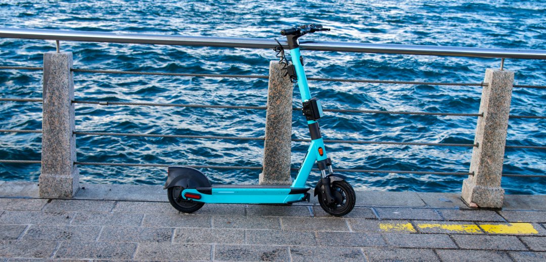 Nuevo scooter eléctrico seguridad