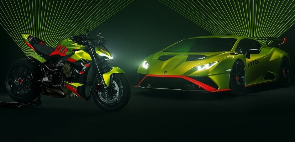 Moto Ducati Lamborghini