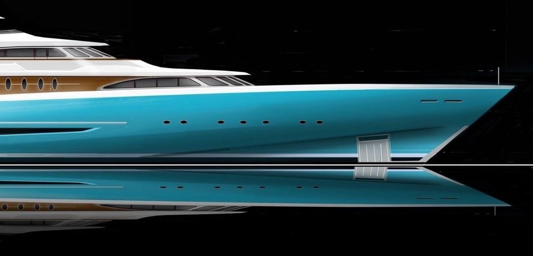 Yate concepto de lujo Lonestar