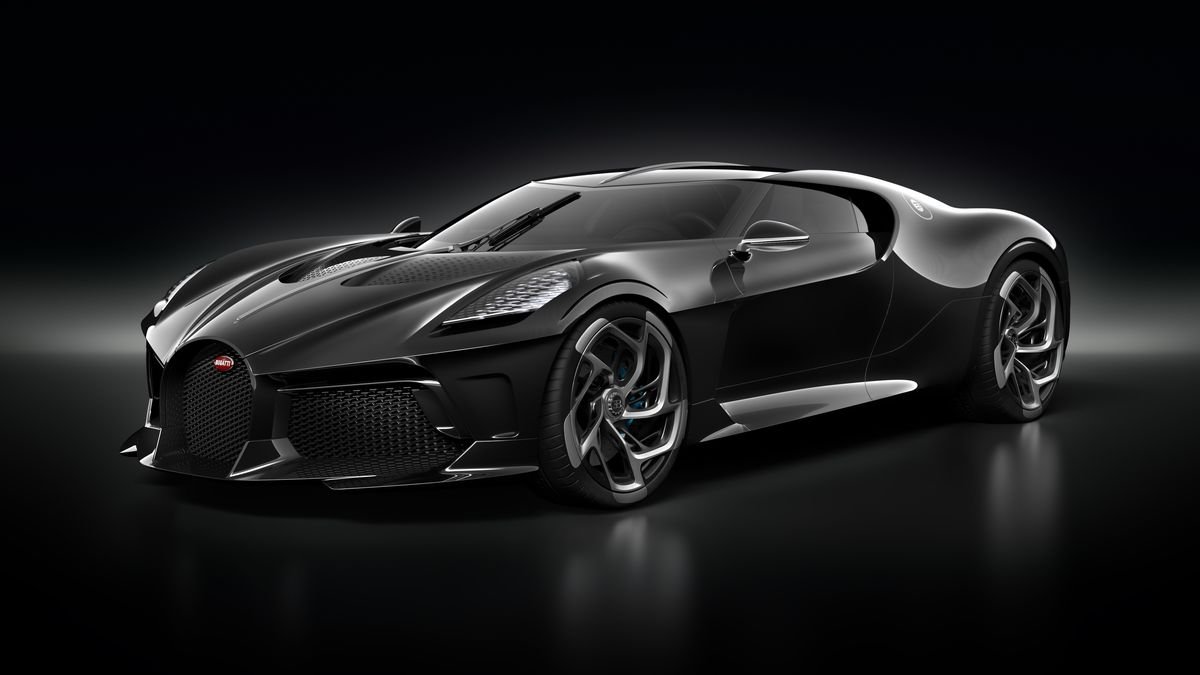 Voiture Noire de Bugatti