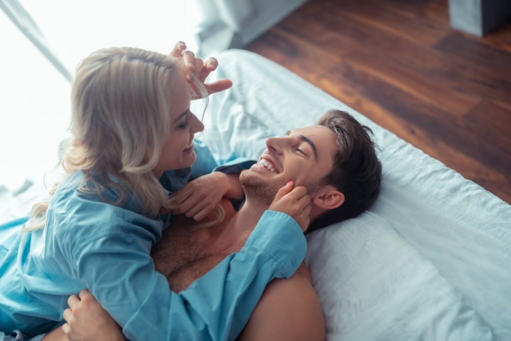 hombre sano y joven