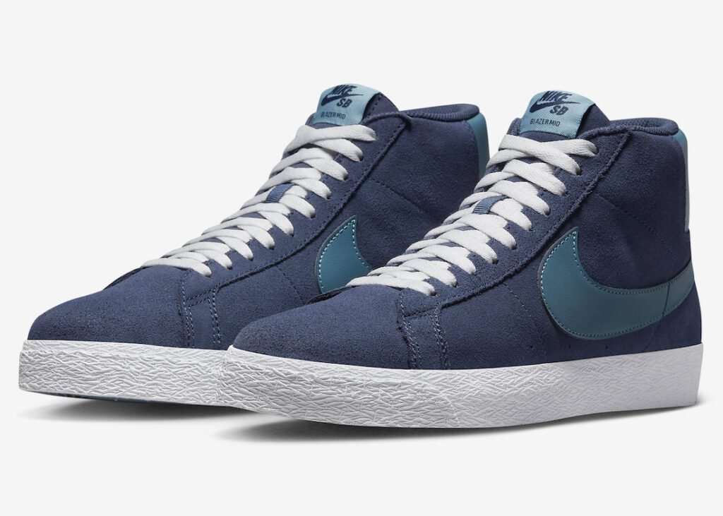 Nike SB Blazer Mid azules