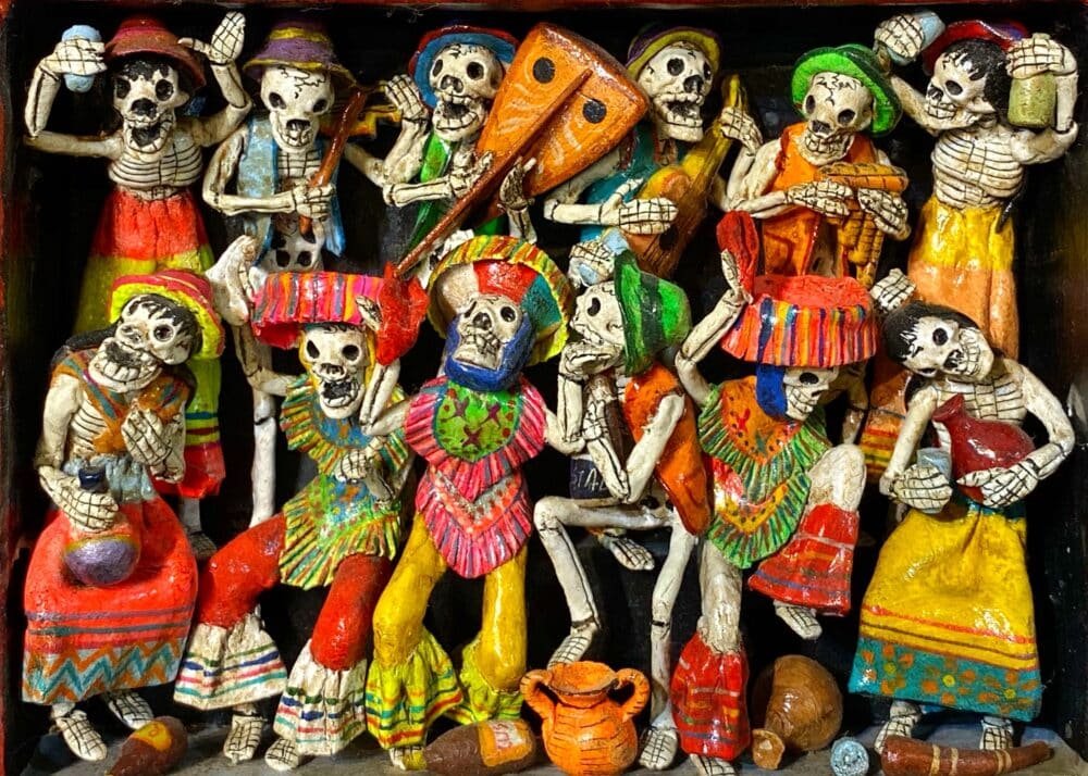 halloewn Día de Muertos