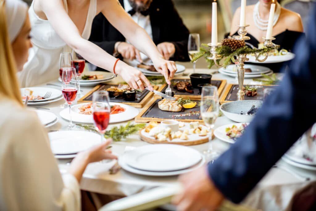 mesa viva y secreta del restaurante Disfrutar