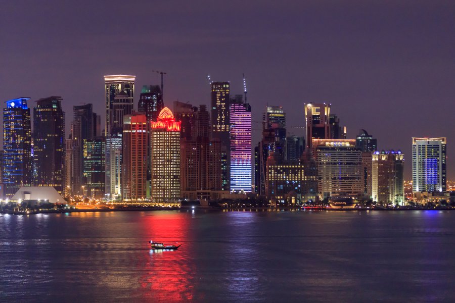 Doha de noche