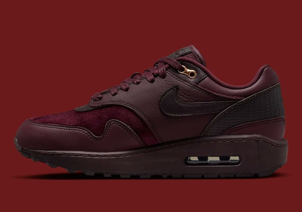 Nike Air Max 1 Borgoña Crush