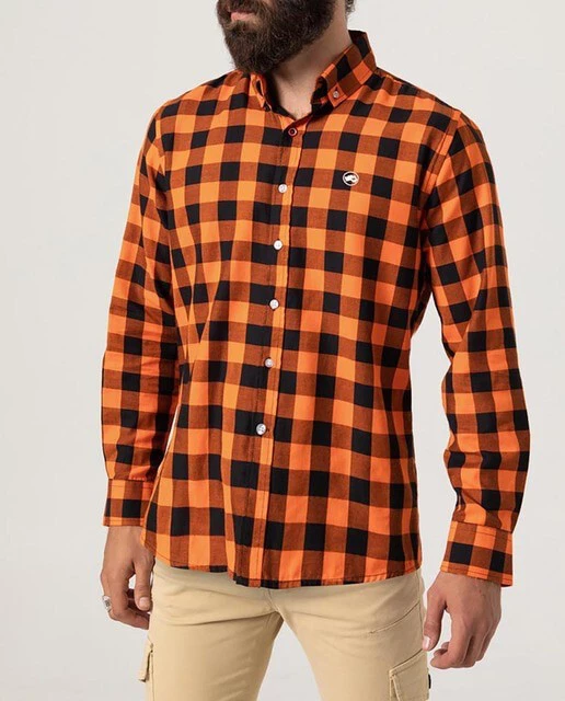Camisa cuadros hombre otoño