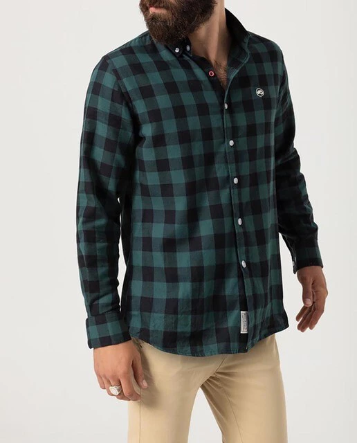 camisa cuadros hombre otoño