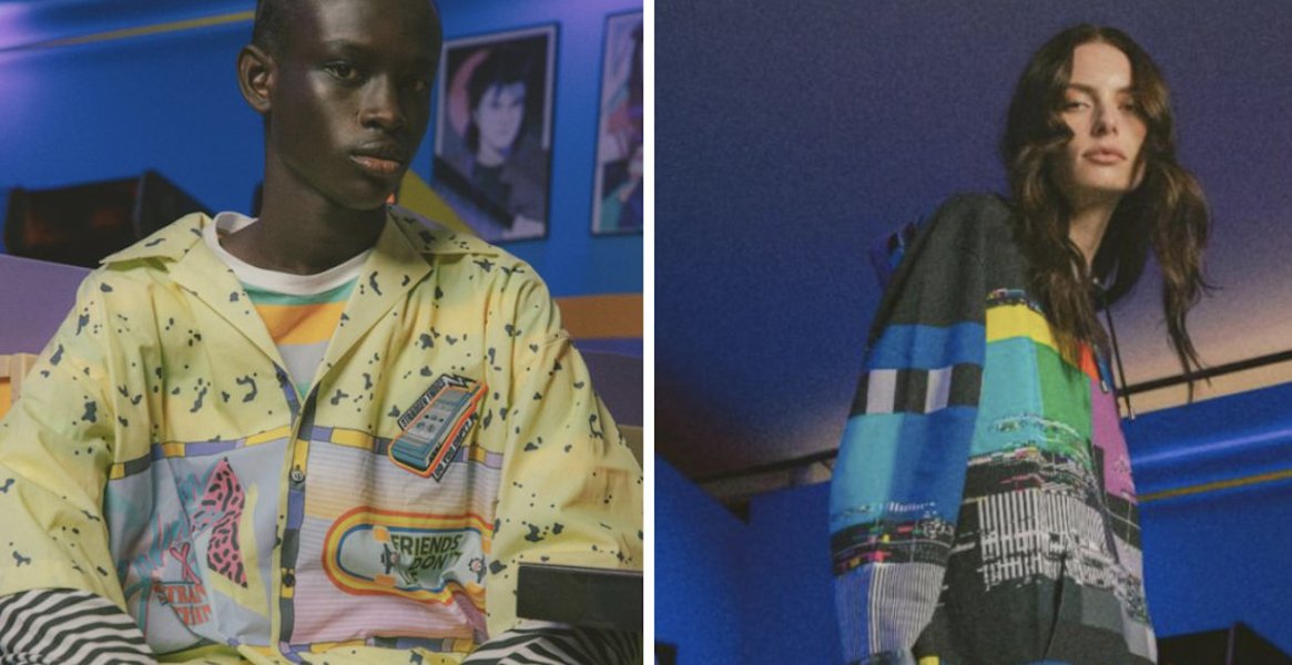 La colección Balmain x Stranger Things está disponible online y en tiendas seleccionadas de Balmain./Twitter @FashionUnitedNZ