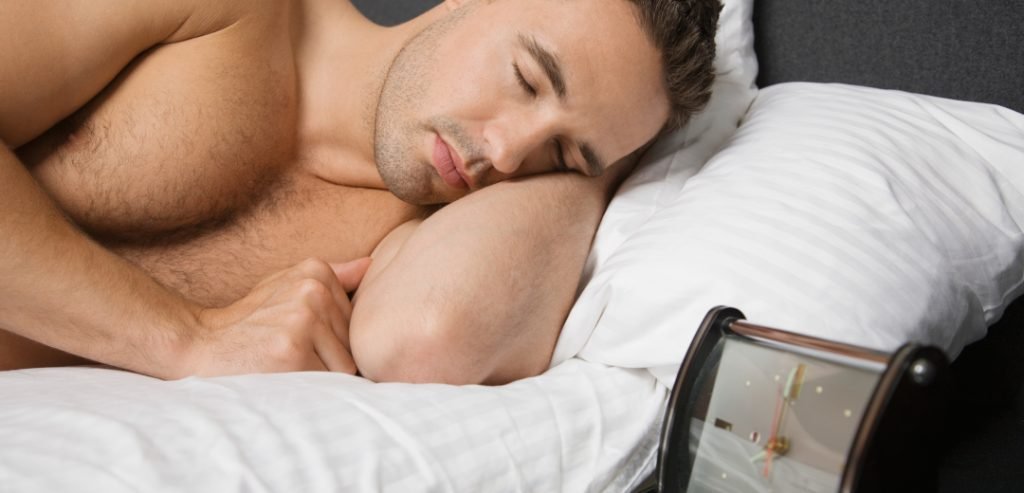 Hombre durmiendo