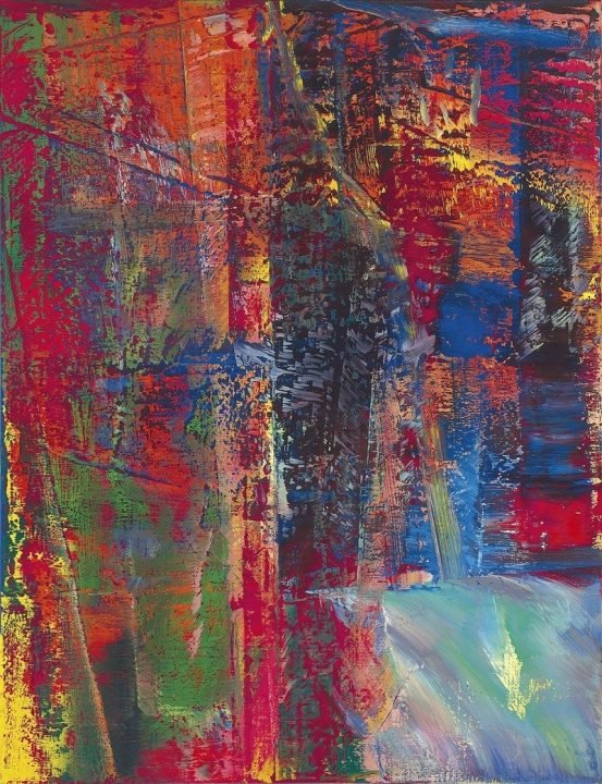 Abstraktes Bild de Gerhard Richter 1986