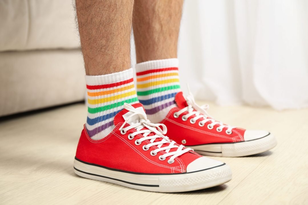 calcetines largos hombre