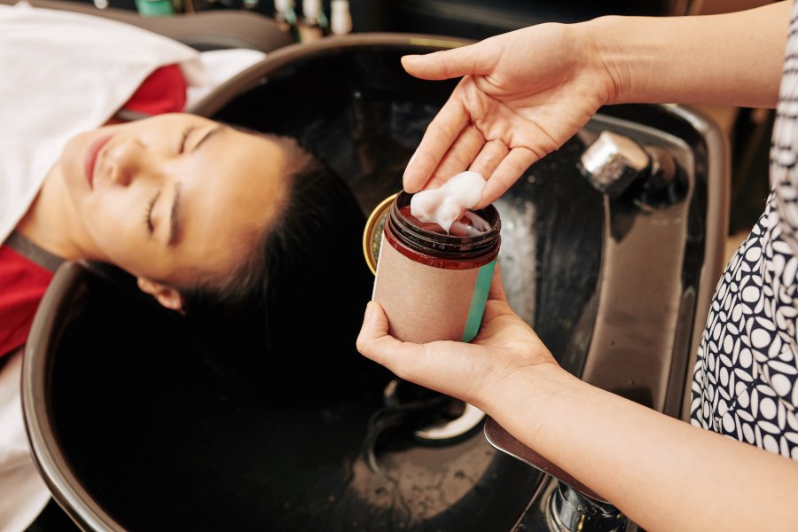Mascarilla para el cabello