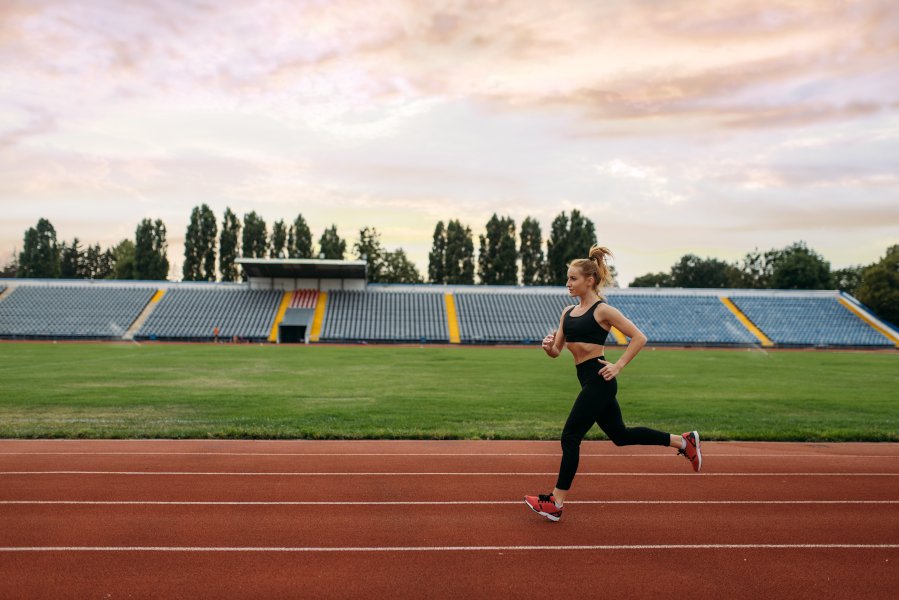 running