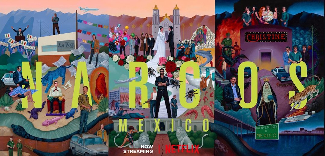 Narcos México Series de la vida real en Netflix