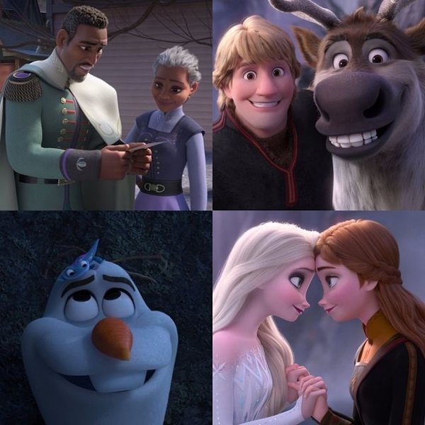 Personajes frozen 3