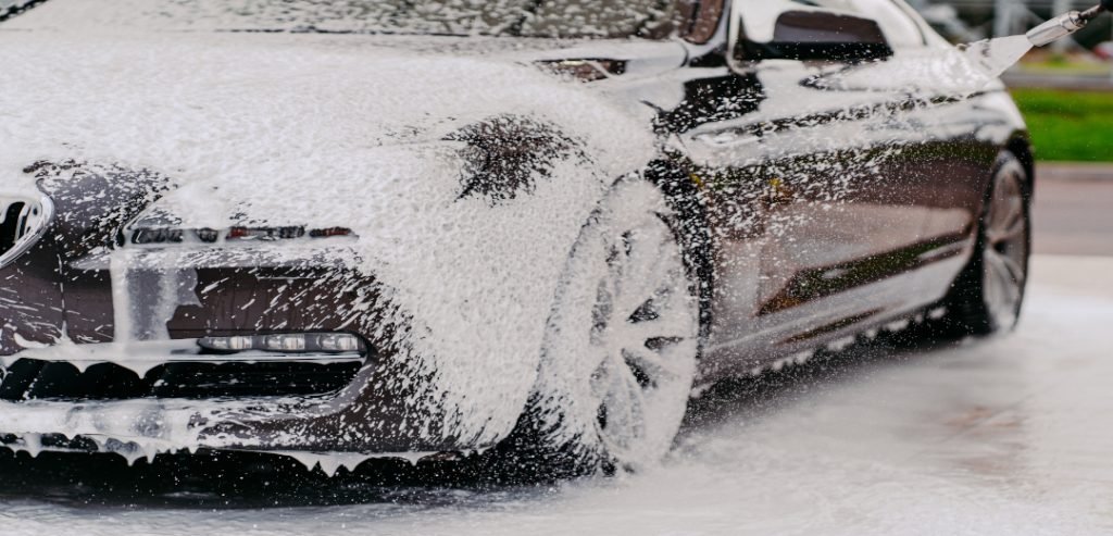 Espuma activa para lavar autos
