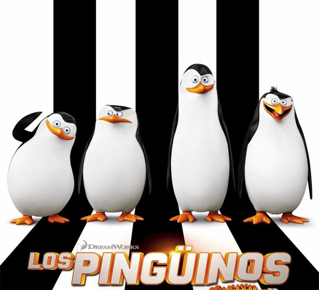 los pingüinos de Madagascar