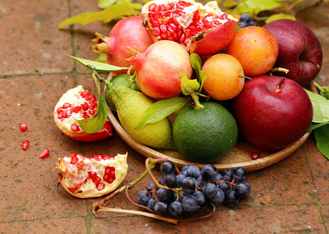 Antioxidantes en frutas