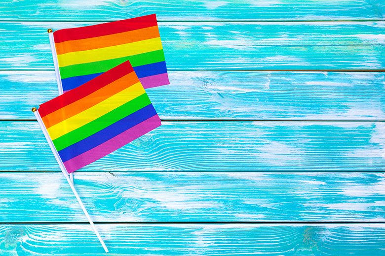 colores bandera gay