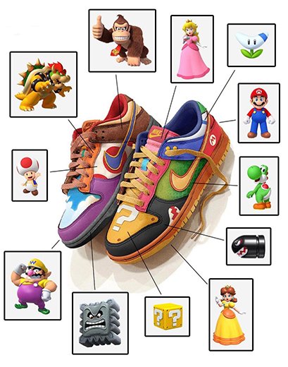 zapatillas Nike Super Mario