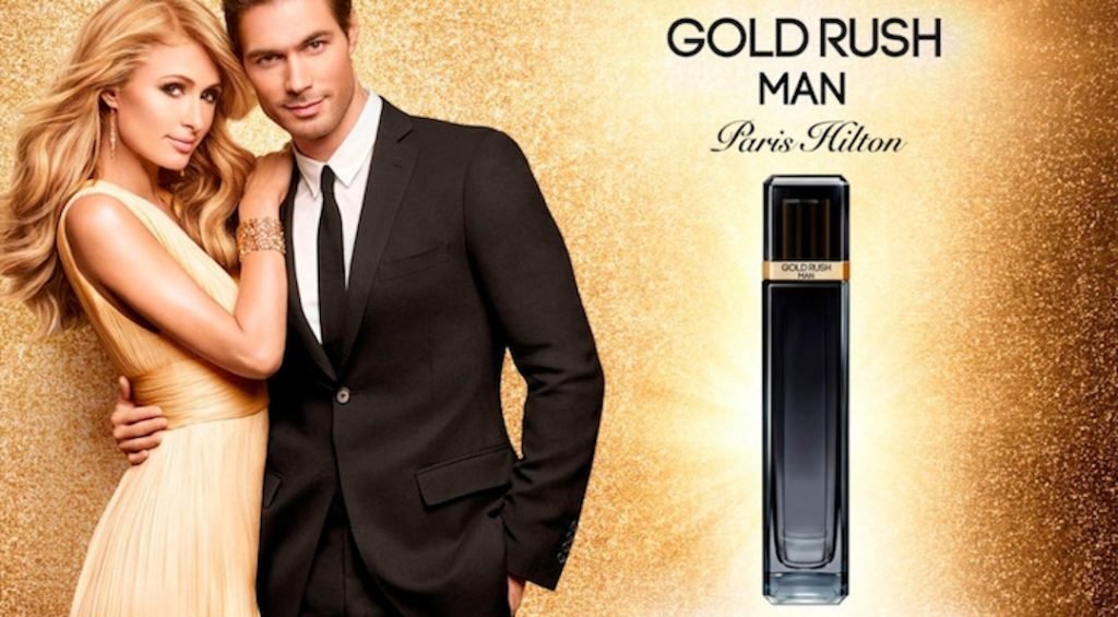 Gold rush man Paris Hilton