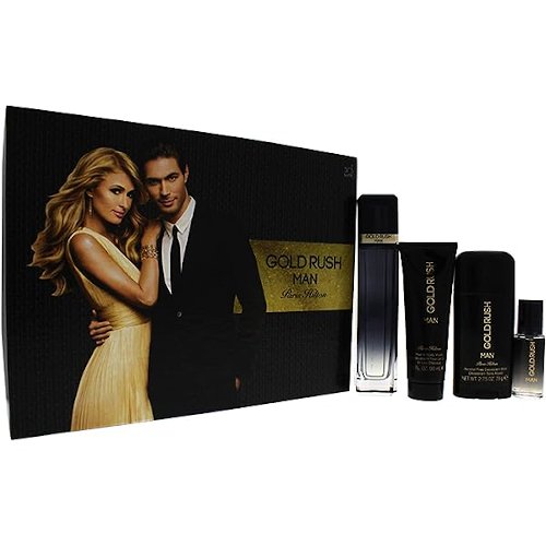 Gold rush man Paris Hilton fragancia
