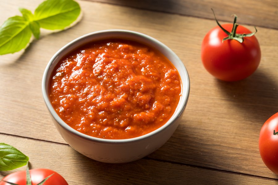Receta de salsa pizza