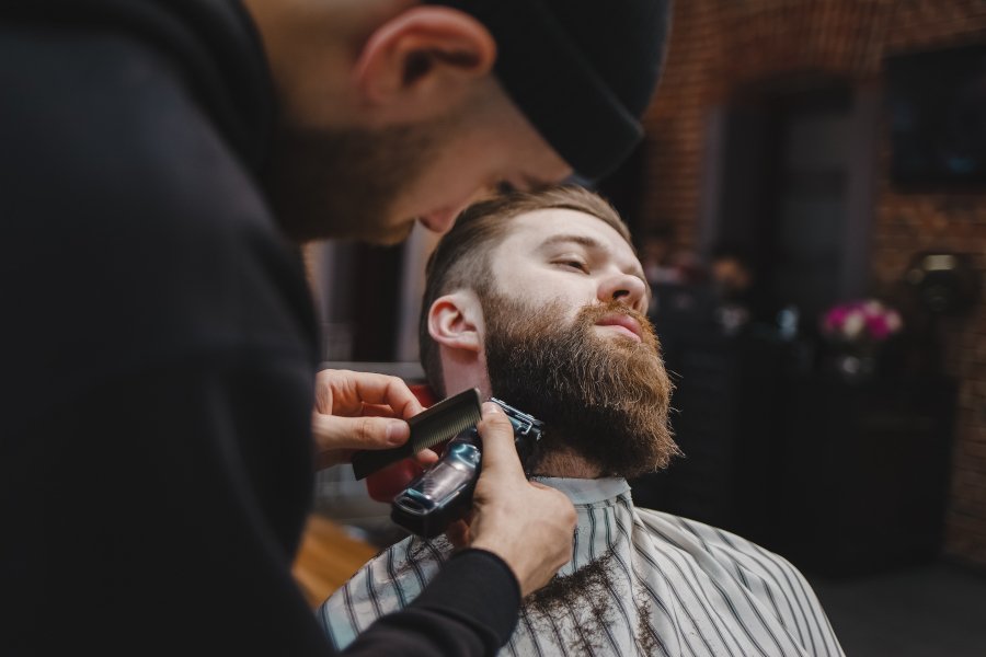 barbero por corte