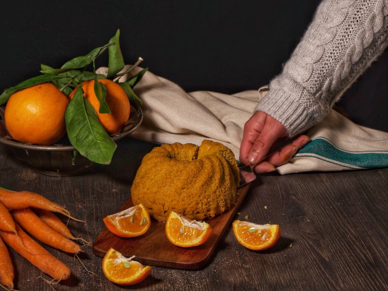 carrot cake whit orange