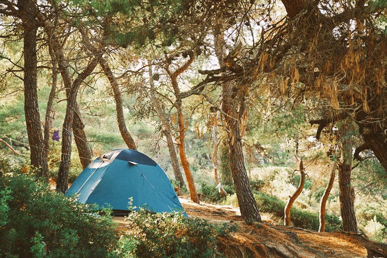 áreas para acampar