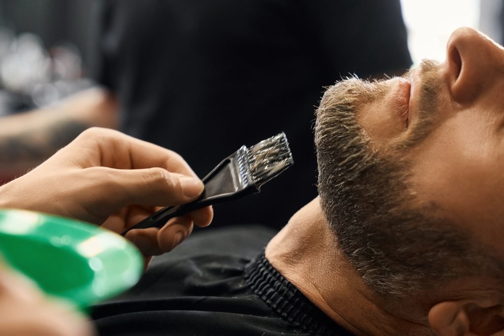 cómo pintar la barba