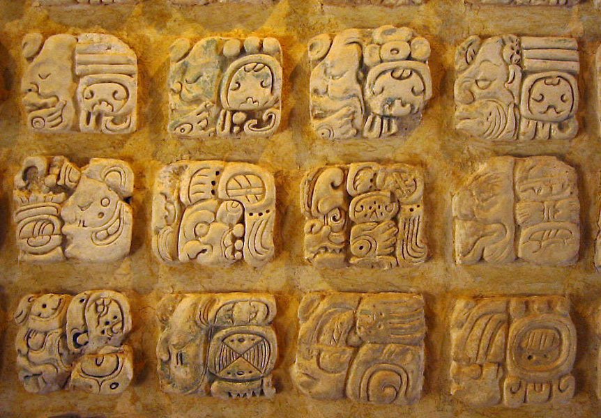 escritura de los mayas