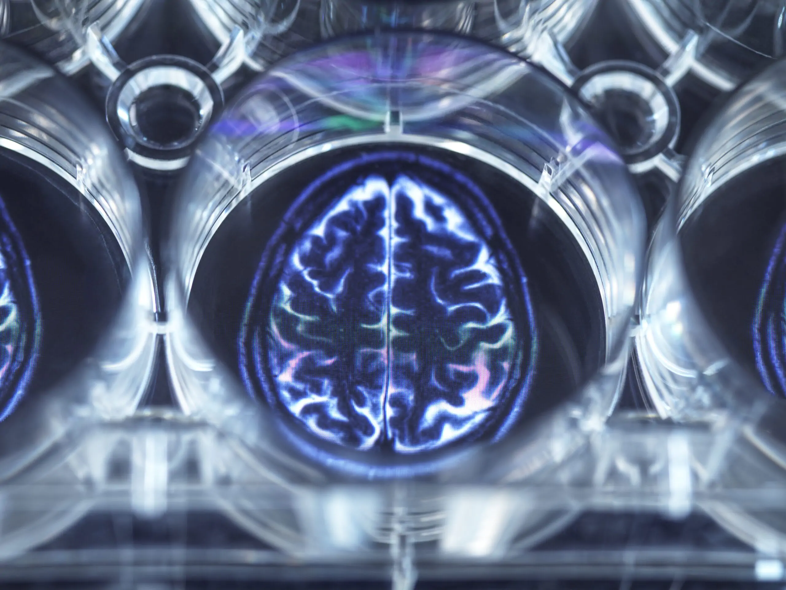 pipetting potential cure for brain disorders into a multi well plate