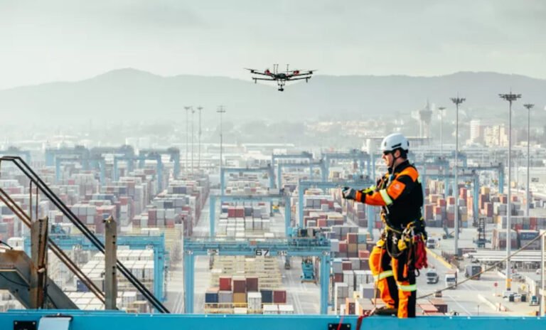 inspección de edificios con drones